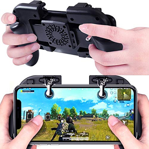 Cooling Fan Game Triggers Mobile Game Controllers Shooter Sensitive Controller Joysticks Game Handle