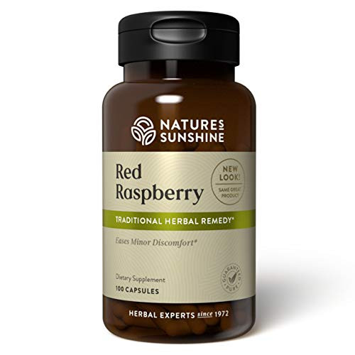Natures Sunshine Red Raspberry 100 Capsules