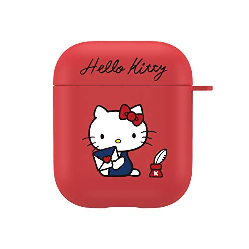 UKA Sanrio Authorized Hello Kitty My Melody Little Twin Stars Gudetama AirPods ProAirPods 1 2 Hard Case Cover Open Flip Wireless Charging Hello Kitty Letter AirPods 12