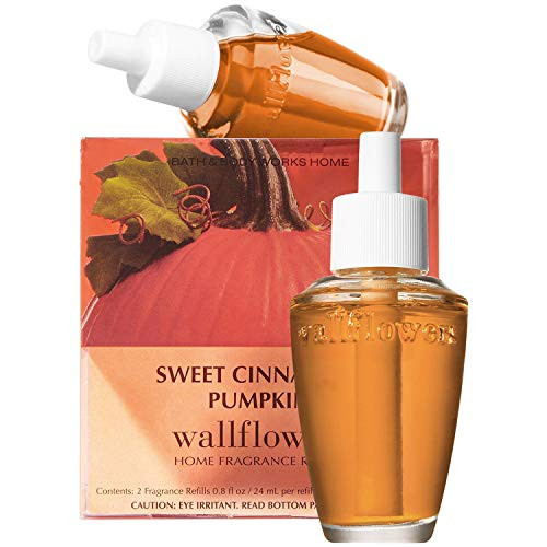 Bath  and  Body Works Sweet Cinnamon Pumpkin Wallflowers Home Fragrance Refills 2-Pack 1_6 fl oz total