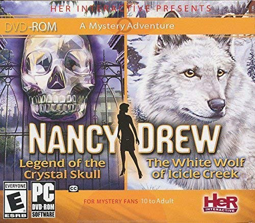 Nancy Drew 2 Pack Crystal Skull  and  White Wolf