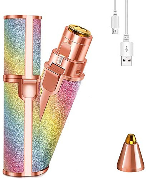 Spark Facial Hair Removal for Women - Innoo Tech Painless Hair Remover Waterproof Shaver Razor Hair Remover with LED Light for Face Bikini Peach Fuzz Upper Mustache Lip Chin Rainbow Spark Facial Hair Removal for Women - Innoo Tech Painless Hair Remover Waterproof Shaver Razor Hair Remover with LED Light for Face Bikini Peach Fuzz Upper Mustache Lip Chin Rainbow