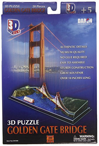 Daron Golden Gate Bridge 3D Puzzle