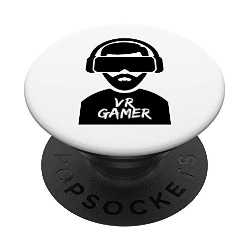 Video Games Gaming Funny Cool Virtual Reality Gift PopSockets PopGrip Swappable Grip for Phones  and  Tablets
