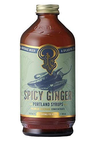 Portland Syrups Spicy Ginger Syrup 12 Fl Oz Pack of 1