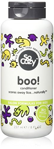 SoCozy Boo! Lice Scaring Conditioner - Clinically Proven to Repel Lice without Any Harsh Chemicals - 8 Fluid Ounces