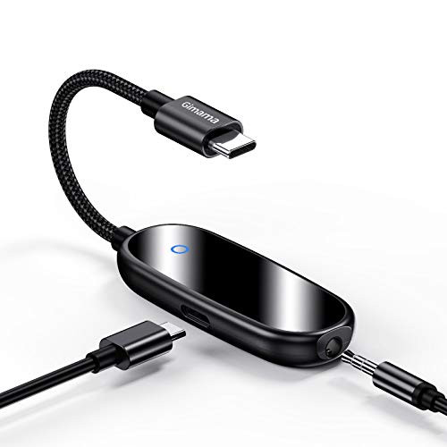 USB C to 3_5mm Headphone and Charger Adapter Gimama 2-in-1 USB C to Audio Adapter PD Fast Charging Hi-Res Sound Compatible with iPad Pro 20182020 Google Pixel 23XL Galaxy Note10S20A60808S