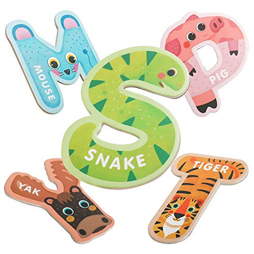 JOCHA ABC Letter Cute Animals Fridge Jumbo Large Alphabet Magnets Preschool Learning Resources Spelling Stick Refrigerator Magnetic Uppercase Colorful Game Toys Set for Kids Toddlers 3 4 5 Years Old JOCHA ABC Letter Cute Animals Fridge Jumbo Large Alphabet Magnets Preschool Learning Resources Spelling Stick Refrigerator Magnetic Uppercase Colorful Game Toys Set for Kids Toddlers 3 4 5 Years Old