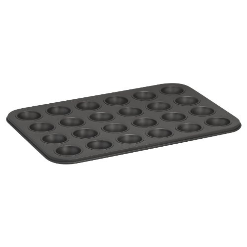 Baker's Secret 1114369 Essentials 24-Cup Muffin Pan, Mini Baker's Secret 1114369 Essentials 24-Cup Muffin Pan, Mini