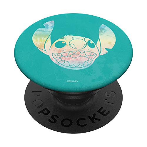Disney Lilo and Stitch Tie Dye Face PopSockets PopGrip Swappable Grip for Phones  and  Tablets