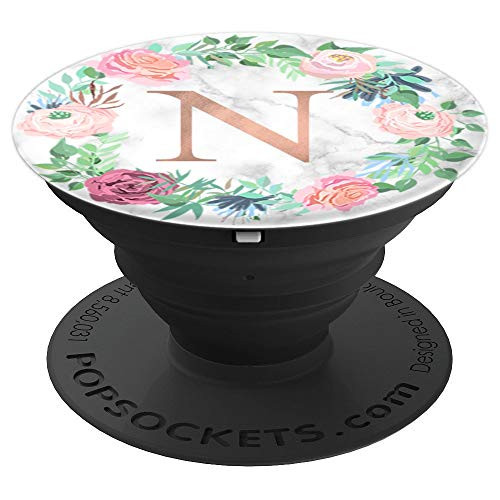 Rose Gold Letter N Marble PopSocket Monogram Initial N PopSockets Grip and Stand for Phones and Tablets Rose Gold Letter N Marble PopSocket Monogram Initial N PopSockets Grip and Stand for Phones and Tablets