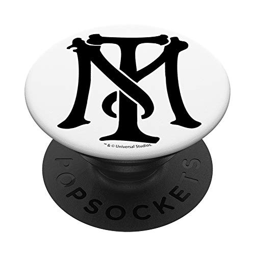 Scarface Tony Montana Black Bone Letter Logo PopSockets PopGrip Swappable Grip for Phones  and  Tablets