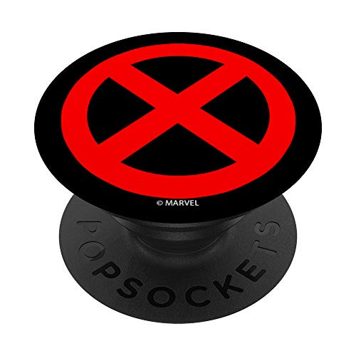 Marvel X-Men Simple Red X Logo PopSockets PopGrip Swappable Grip for Phones  and  Tablets