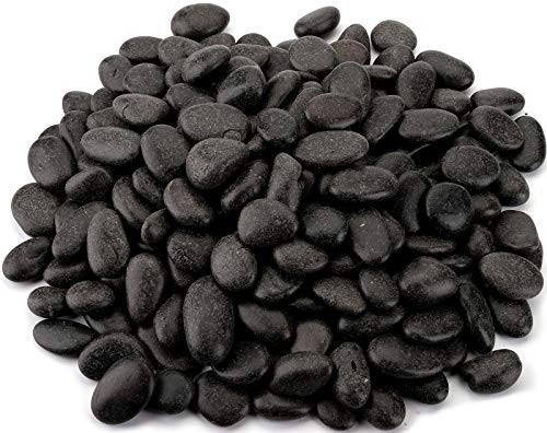 Nicunom 6 Lbs Black Polished Pebbles Natural Decorative Aquarium Gravel River Rock Polished Stones for Aquariums Landscaping Vase Fillers Succulent Garden Nicunom 6 Lbs Black Polished Pebbles Natural Decorative Aquarium Gravel River Rock Polished Stones for Aquariums Landscaping Vase Fillers Succulent Garden