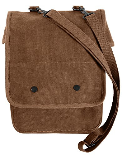 Rothco Canvas Map Case Shoulder Bag Earth Brown
