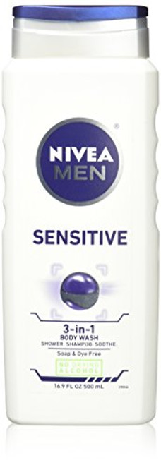 Nivea For Men Body Wash - Sensitive - 16_9 oz - 2 pk