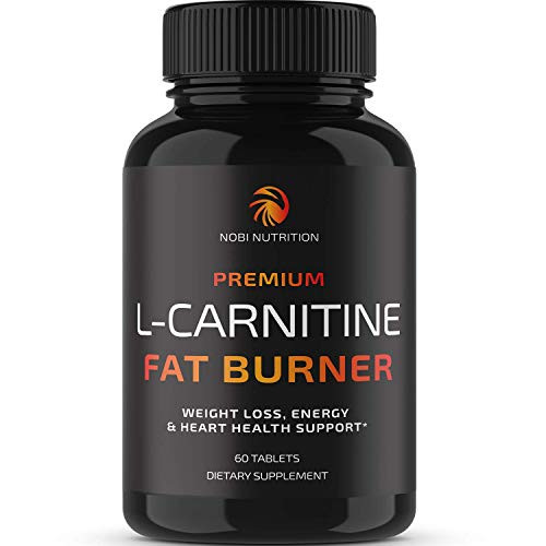 Nobi Nutrition L-Carnitine Fat Burner - Healthier Weight Loss for Women and Men - Diet Pills Appetite Suppressant Carb Blocker Metabolism and Thermogenesis Booster Nobi Nutrition L-Carnitine Fat Burner - Healthier Weight Loss for Women and Men - Diet Pills Appetite Suppressant Carb Blocker Metabolism and Thermogenesis Booster