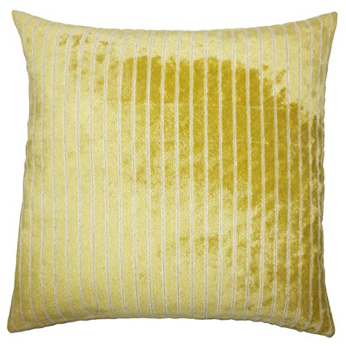 The Pillow Collection Maaike Striped Bedding Sham Peridot Standard20 x 26