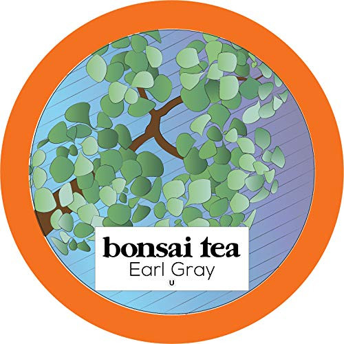 Bonsai Tea Co_ Earl Grey Compatible with 2_0 Keurig K Cup Brewers 40Count