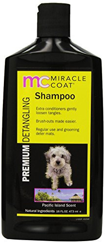 Miracle Coat Detangling Dog Shampoo 16 oz_