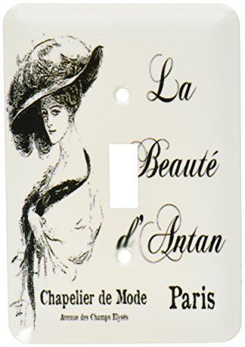 3dRose lsp-164654-1 La Beaute Dantan Paris Vintage Single Toggle Switch