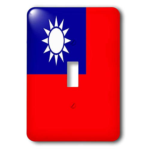3dRose lsp-31588-1 Taiwan Flag Toggle Switch Multi-Color