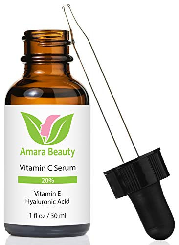 Vitamin C Serum for Face 20 with Hyaluronic Acid  and  Vitamin E 1 fl_ oz_
