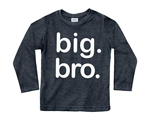 Big Brother Shirt Big bro Shirt Big Brother Announcement Shirt Big Brother t Shirt Toddler 2T Charcoal Black - Long Sleeve Big Brother Shirt Big bro Shirt Big Brother Announcement Shirt Big Brother t Shirt Toddler 2T Charcoal Black - Long Sleeve