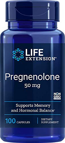 Life Extension Pregnenolone 50 Mg 100 capsules