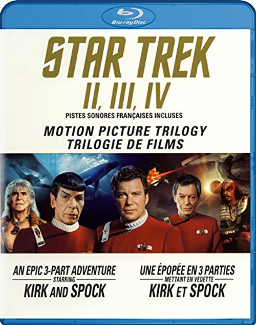 Star Trek Motion Picture Trilogy The Wrath of Khan The Search for Spock The Voyage Home White Star Trek Motion Picture Trilogy The Wrath of Khan The Search for Spock The Voyage Home White