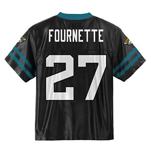 Outerstuff Leonard Fournette Jacksonville Jaguars 27 Black Boys Home Player Jersey Large 1214