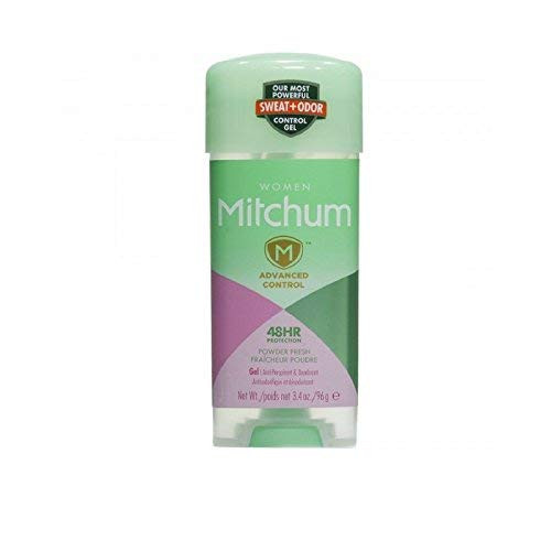Mitchum For Women Advanced Control Anti-Perspirant Deodorant Clear Gel Shower Fresh 3_4oz  Pack of 3