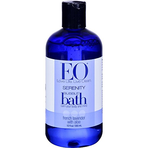 EO Products Bubble Bath Serenity French Lavender with Aloe - 12 fl oz