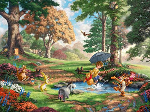 Winnie the Pooh Thomas Kinkade Disney Dreams Collection Jigsaw Puzzle Winnie the Pooh Thomas Kinkade Disney Dreams Collection Jigsaw Puzzle