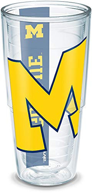 Tervis Michigan University Colossal Wrap Individual Tumbler 24 oz Clear Tervis Michigan University Colossal Wrap Individual Tumbler 24 oz Clear