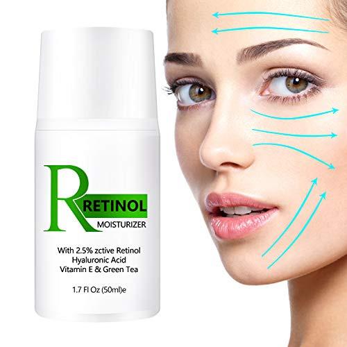 Retinol Cream Retinol Cream for Face Retinol Moisturizer with Vitamin E and Hyaluronic Acid Even Skin Tone Anti Wrinkle Retinol Moisturizer Cream-1_7oz