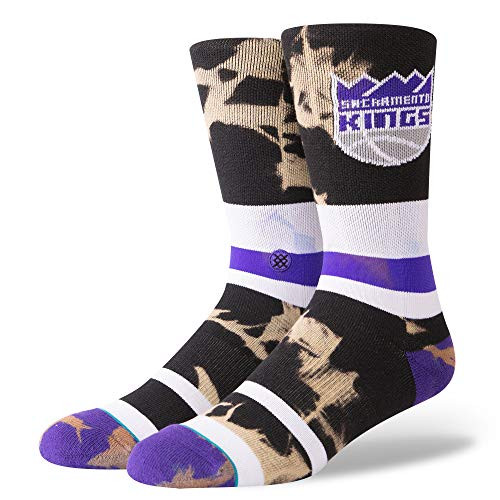 Stance M558C18KIN Mens Kings Acid Wash Sock Purple - Large Stance M558C18KIN Mens Kings Acid Wash Sock Purple - Large