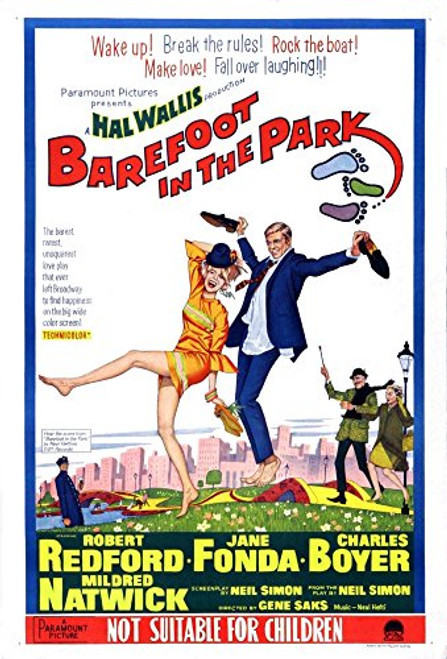 Posterazzi Barefoot in The Park Movie Masterprint Poster Print 11 x 17 Varies