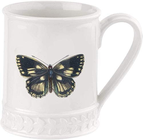 Portmeirion - Botanic Garden Harmony 16oz Embossed Butterfly Tankard Marbled