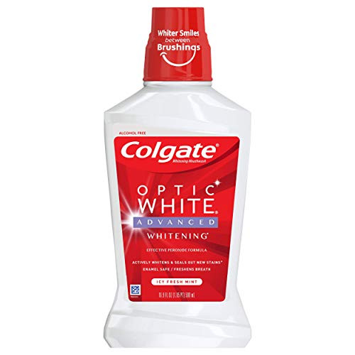 Colgate Optic White Whitening Mouthwash Fresh Mint - 500mL 16_9 fluid ounce