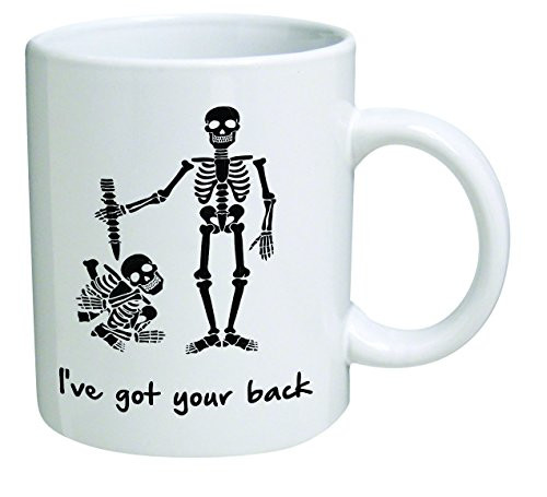 Funny Mug - I've got your back, support, help, frienship - 11 OZ Coffee Mugs - Inspirational gifts and sarcasm - By A Mug To Keep TM