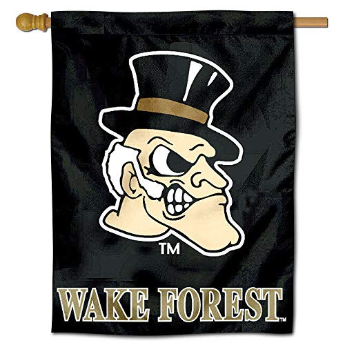 College Flags and Banners Co_ Wake Forest University Demon Deacons House Flag College Flags and Banners Co_ Wake Forest University Demon Deacons House Flag