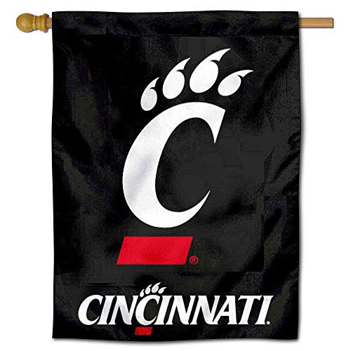 College Flags  and  Banners Co_ University of Cincinnati Bearcats House Flag