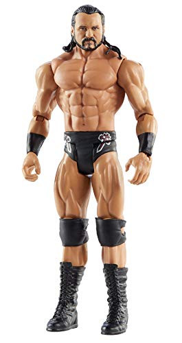 WWE MATTEL Drew Mcintyre Basic Series 113 Action Figure in 6-inch Scale with Articulation  and  Ring Gear Multicolor GLB16