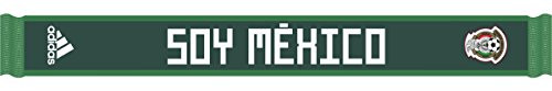 adidas World Cup Soccer Mexico Home Scarf One Size Collegiate GreenGreenWhite
