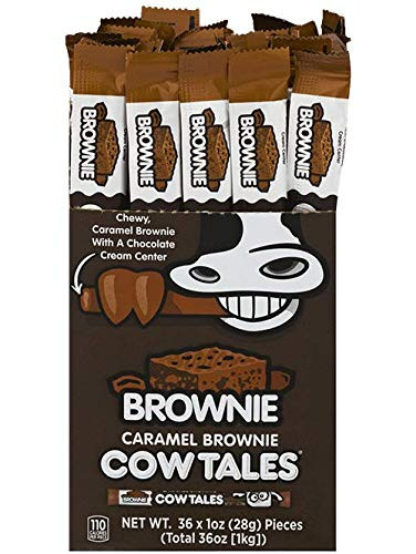 Goetzes Cow Tales Caramel Brownie 1 Ounce - 36 Count Display Pack
