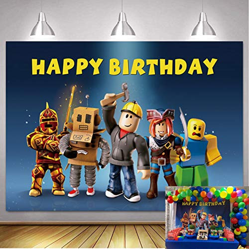 Video Game Theme Backdrop Banner Birthday Party Supplies Decorations for Boys Birthday Party Baby Shower Banner Table Wall Decor Photography Photo Shoot Booth Props