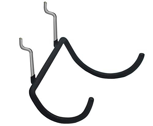 10 Pack Pegboard Power Tool Holder Pegboard Drill Holder Utility Heavy Duty Pegboard Hanger Hooks for Organization of Kits Accessories etcBlack