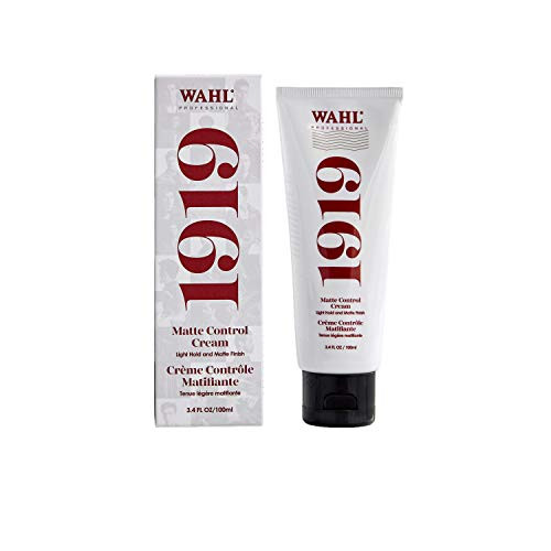 Wahl Professional - Matte Control Cream-Light Hold - 1919 Line - 3_4 fl oz