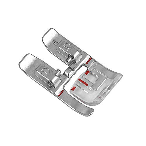 DREAMSTITCH 820254096 Snap On Fancy Stitch Presser Foot 9MM with IDT for Pfaff Group GJK Sewing Machine 820254096
